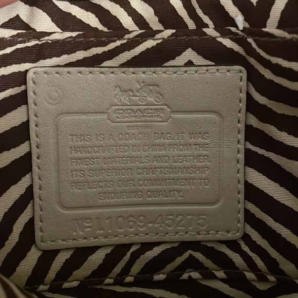 Coach Straw Python Clutch - Picture 7 of 9